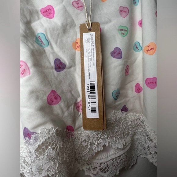 Skims NWT Fits Everybody Lace Triangle Cami - Picture 4 of 4